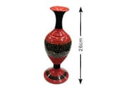 Traditional hand made lacquered vase (TRD003) Traditional hand made lacquered vase (TRD003)