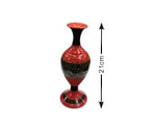 Traditional hand made lacquered vase (TRD002) Traditional hand made lacquered vase (TRD002)