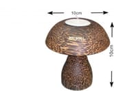 Coconut wood mushroom candle holder (WC002) Coconut wood mushroom candle holder (WC002)