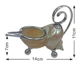 Maldives handmade source holder in a shell (LXH008) Maldives handmade source holder in a shell (LXH008)