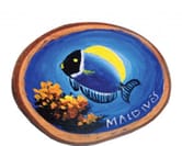 Hand Painted Wooden Magnet (MW009) Hand Painted Wooden Magnet (MW009)
