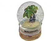 Water Globe with coconut palm (HW002) Water Globe with coconut palm (HW002)
