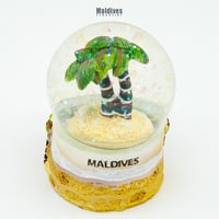 Water Globe with coconut palm