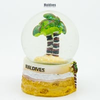 Water Globe with coconut palm