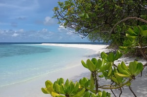 Escursione ad Hulhidhoo, isola deserta, atollo di Vaavu