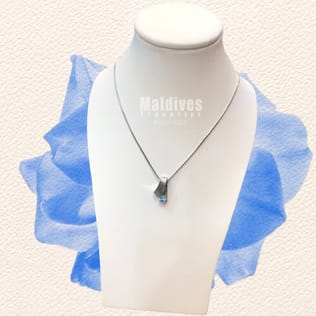 Silver pendant with Aquamarine (PH243) Silver pendant with Aquamarine (PH243)