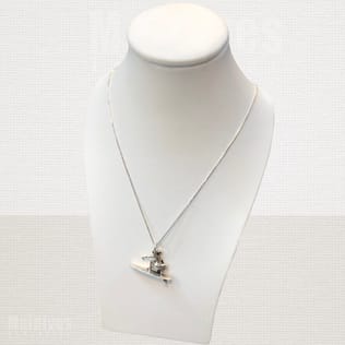Silver pendant Surfer PS101) Silver pendant Surfer PS101)