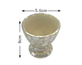 Handgemachtes Salz- und Pfefferset der Malediven mit Austernschale (LXH001) Handgemachtes Salz- und Pfefferset der Malediven mit Austernschale (LXH001)