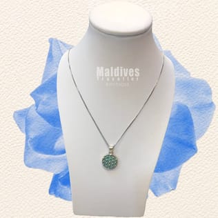 Silver pendant with turquoise (PH234) Silver pendant with turquoise (PH234)