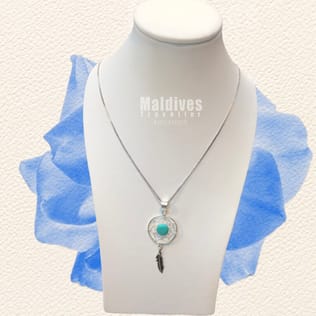 Silver pendant with turquoise (PH225) Silver pendant with turquoise (PH225)
