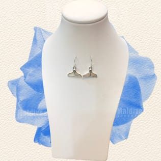 Silver dangle earring with mother of pearl (EH506) Silver dangle earring with mother of pearl (EH506)