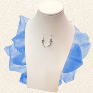 Silver dangle earring Hammerhead shark (ES001) Silver dangle earring Hammerhead shark (ES001)