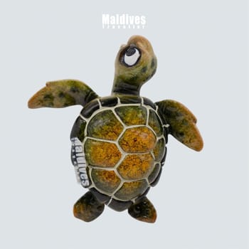 Calendula Calamita Frigo 3D A Forma Di Busta Con Le Maldive: Souvenir In Resina Fatto A Mano, Idea Regalo Di Viaggio
