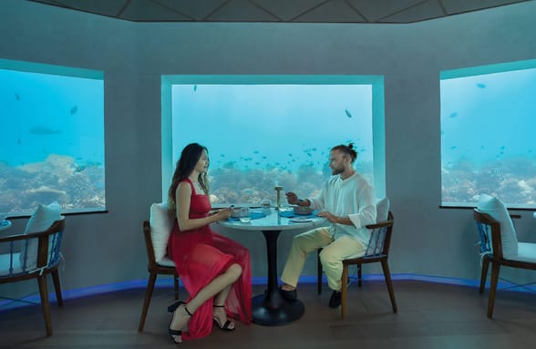 Foto von Unterwasser-Dinner-Erlebnis