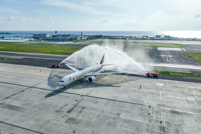 モルディブの国際空港の新滑走路がもたらす未来の観光産業の成長 の写真
